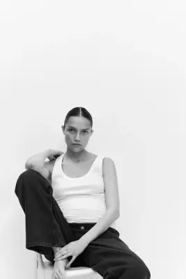 MAMA Jean large - Noir — photo 2