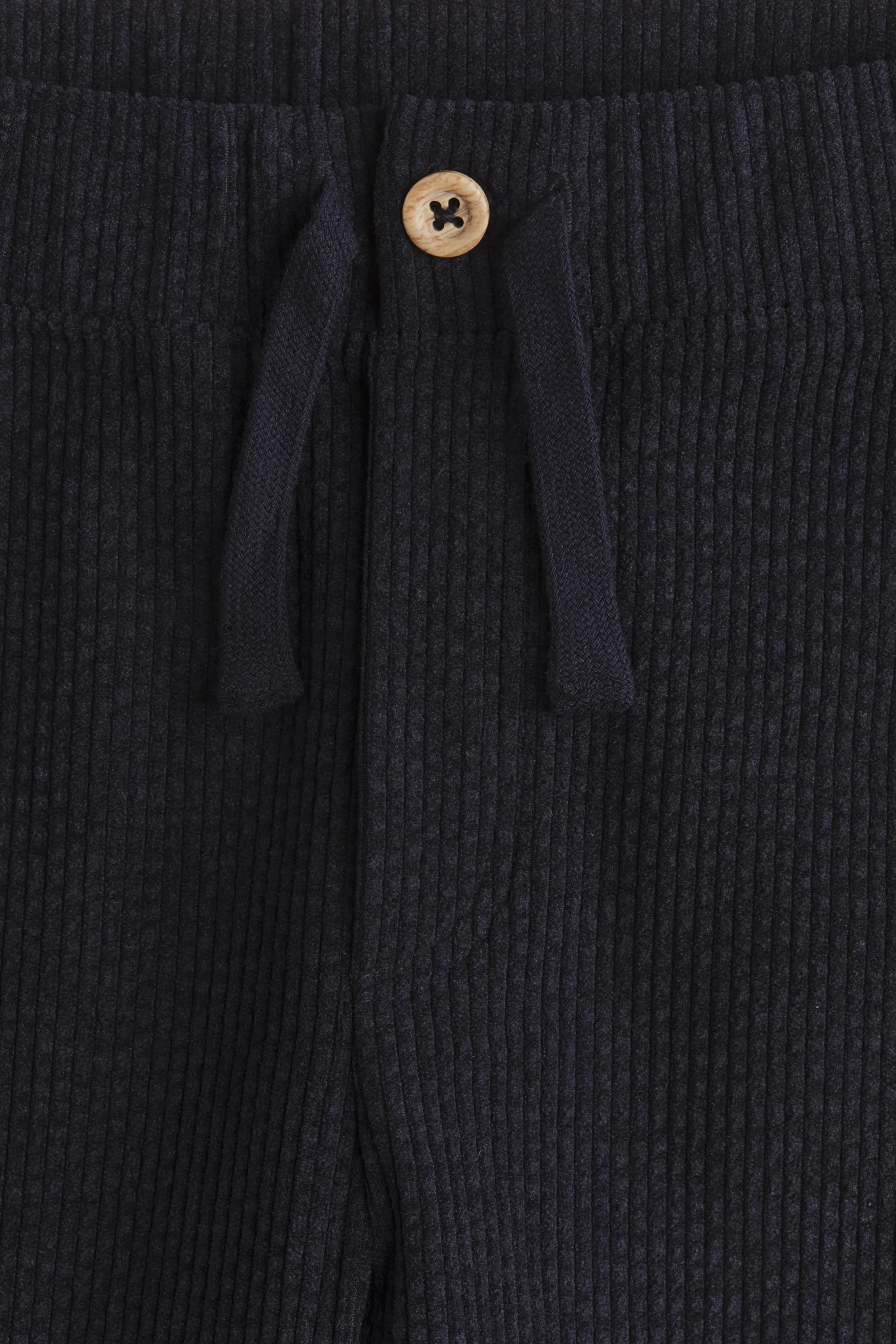 Pantalon en velours côtelé - Bleu marine