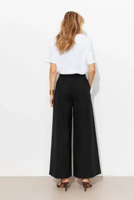 Pantalon large à pinces — photo 4