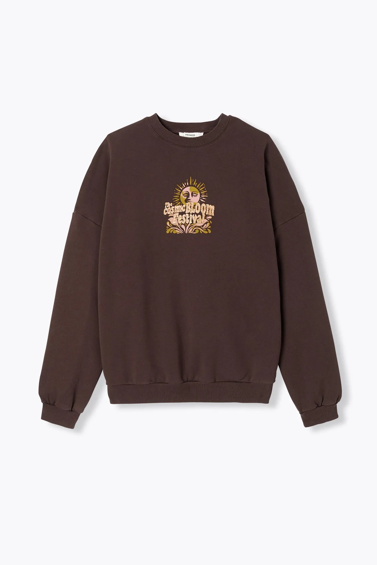 Sweat-shirt à motifs pailletés