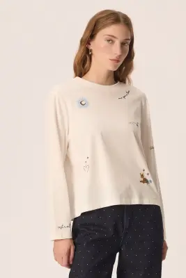 Tee Shirt Iriel Ecru — photo 1