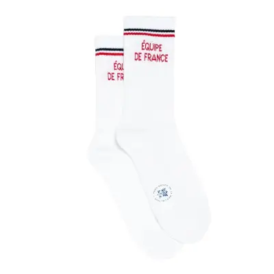 Mi-chaussette sportwear Elysée Blanc — photo 2