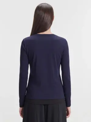 T-shirt en viscose et élasthanne — photo 2