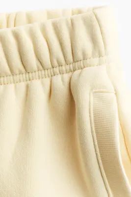 Short en molleton - Jaune clair — photo 2