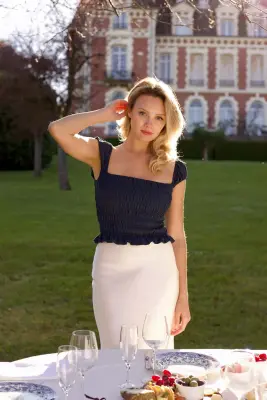 Lucy Smocked Top — photo 1
