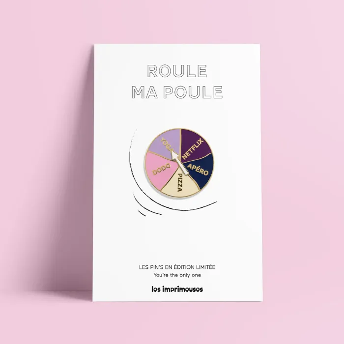 Pin's Roulette Rose
