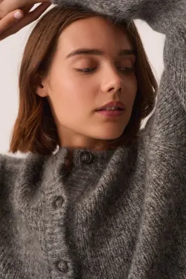 Gilet Ambre Gris Moyen — photo 2