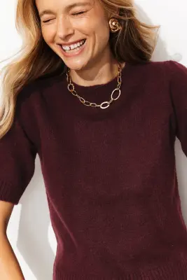 Pull manches courtes Femme — photo 5