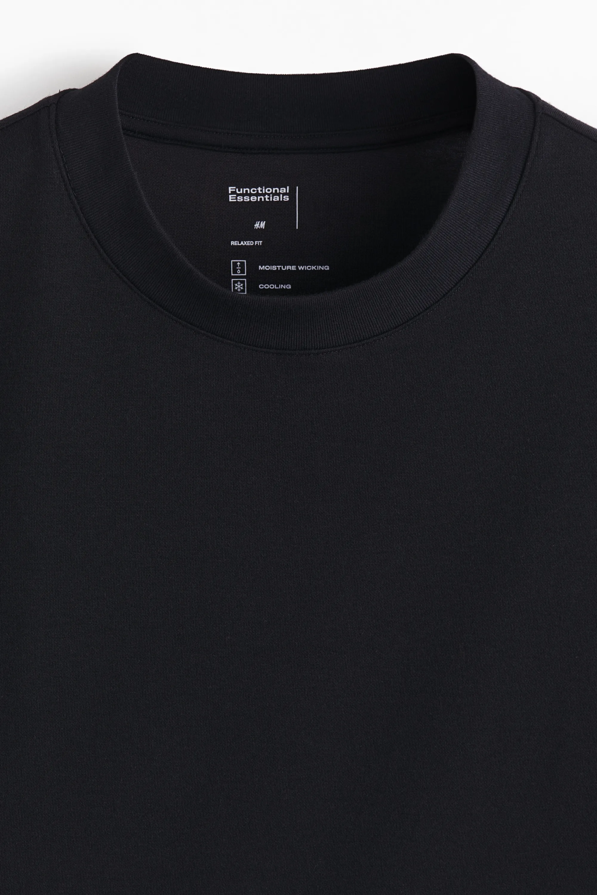 T-shirt Cooling Relaxed Fit - Noir