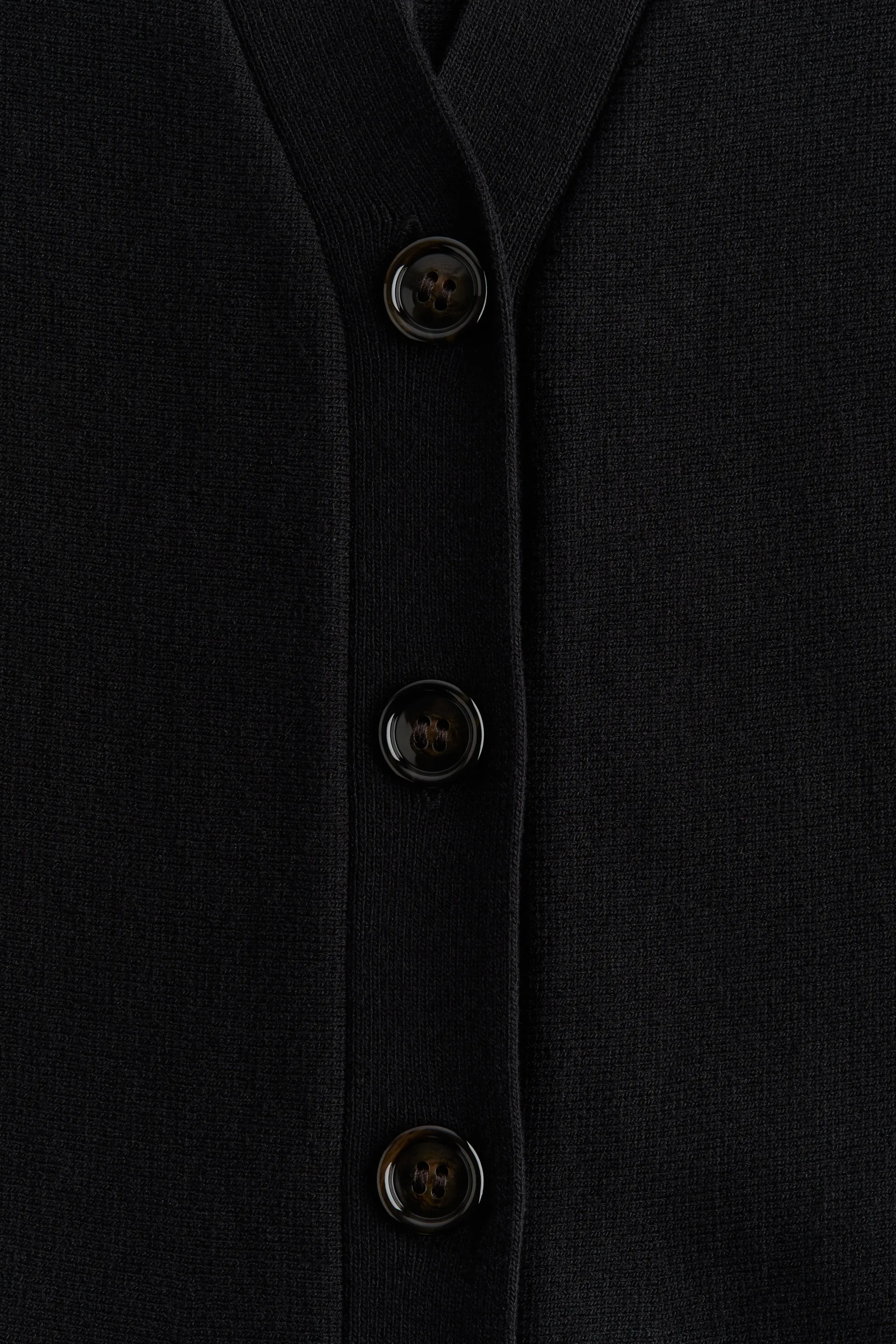 Gilet péplum en soie mélangée - Noir