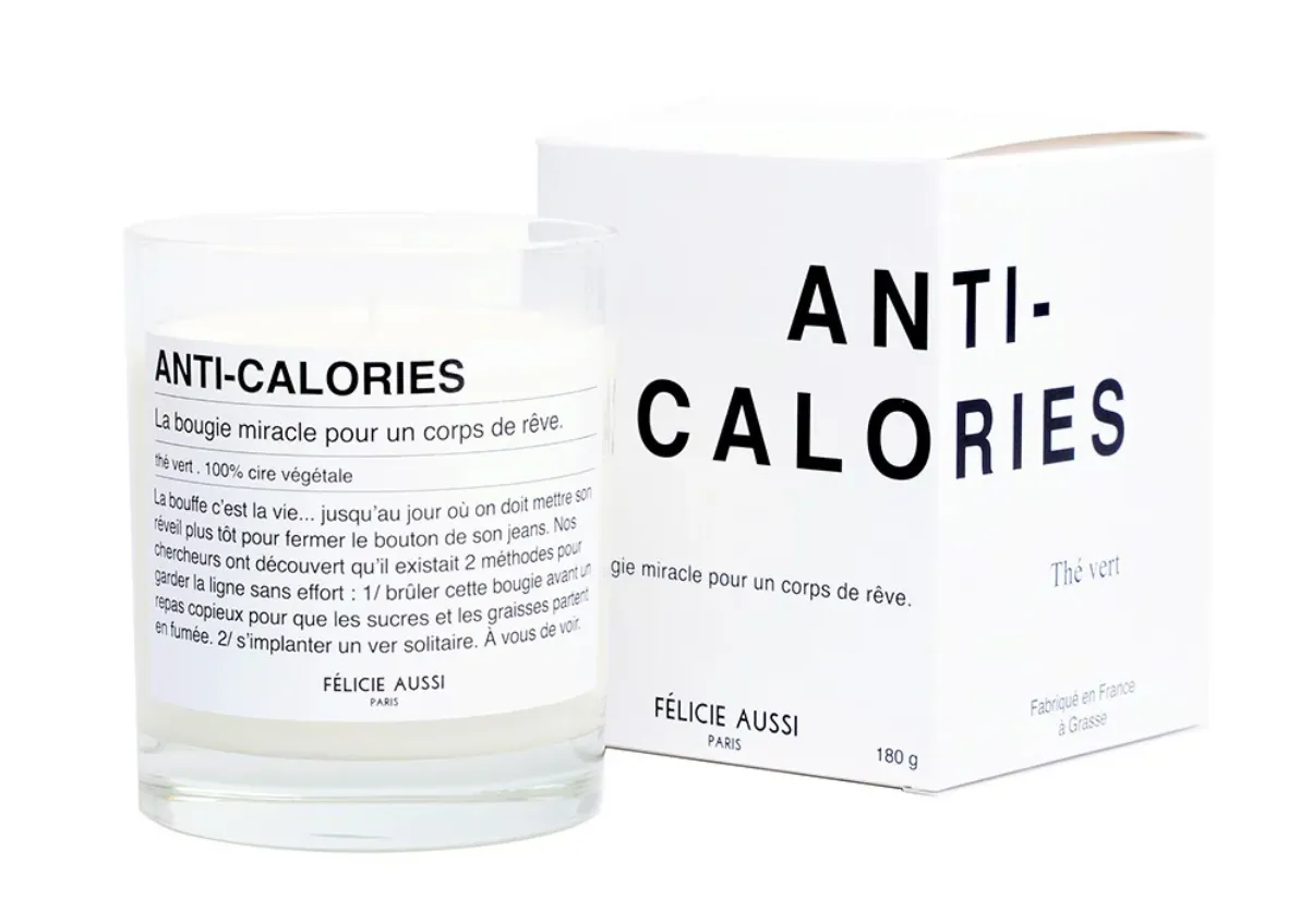 Bougie Anti-Calories - Thé vert - Félicie Aussi