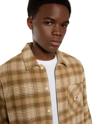 DICKIES SURCHEMISE FOREST Marron beige — photo 5