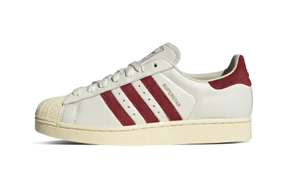 Adidas Superstar II Off White Rust Red Warm Vanilla — photo 1
