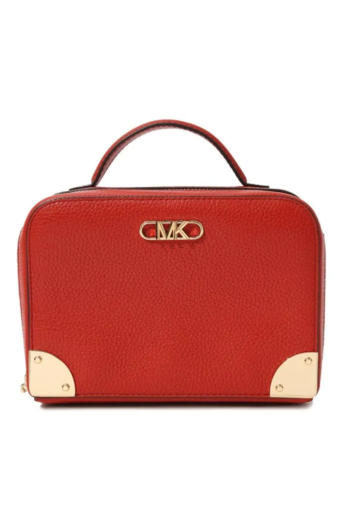Sac estelle small trunk rouge