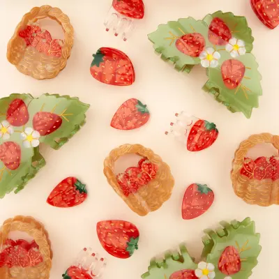 Barrette Fraise Coucou Suzette — photo 4