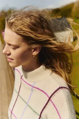 pull chandler ecru/multico — photo 1