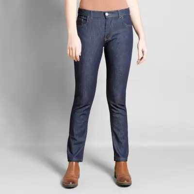 Jeans slim brut taille normale Hélène confort — photo 2