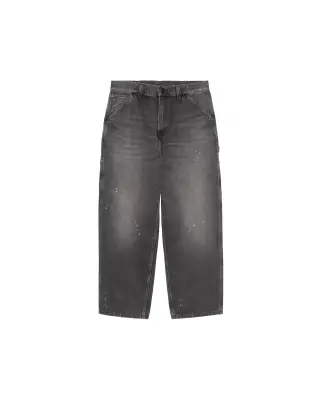 OG Single Knee Pant Black Destroy Wash Splatter — photo 1