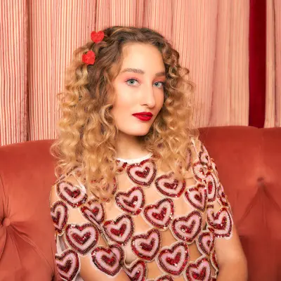 Mini pince à cheveux Coeur Coucou Suzette — photo 4