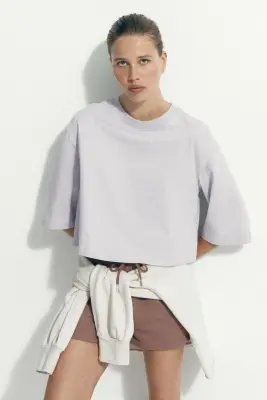 T-shirt oversize - Lilas — photo 2