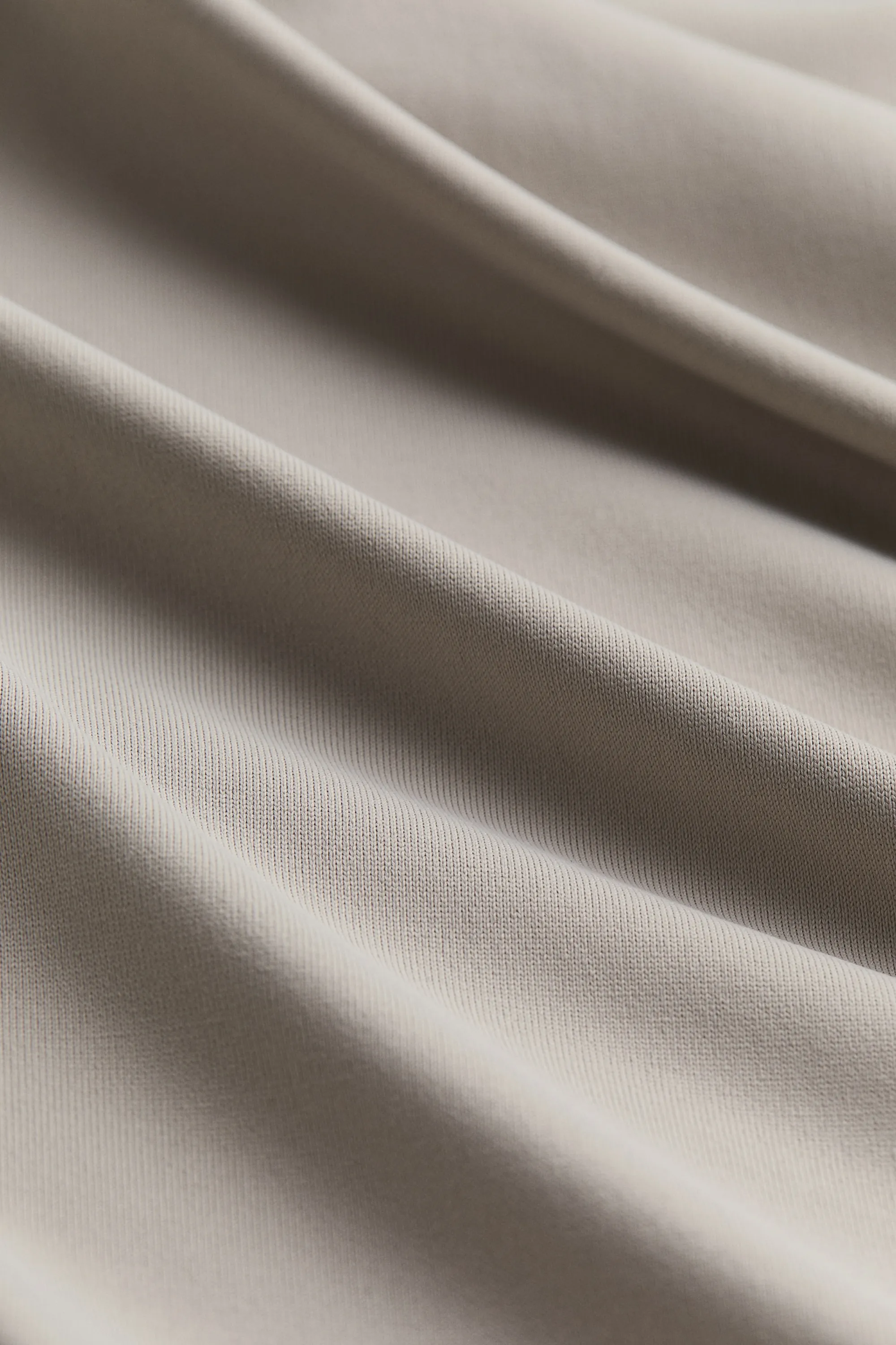 Robe maxi en microfibre - Beige foncé