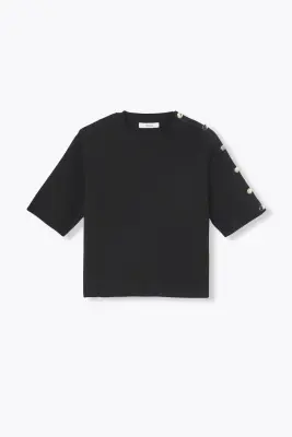 Pull manches courtes Femme — photo 1