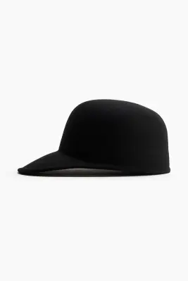 Casquette en feutre - Noir — photo 2