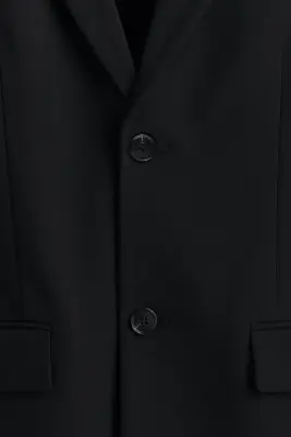 Veste de costume Wrinkle-resistant Slim Fit - Noir — photo 3