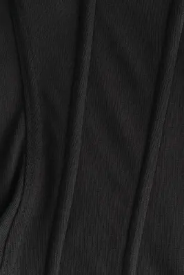 Body avec taille marquée - Noir — photo 4