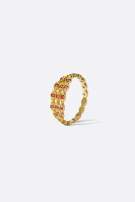 BAGUE ANTOINETTE - Or jaune 18 carats — photo 1