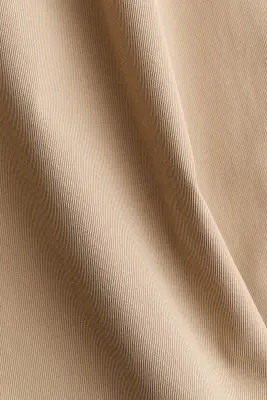 Veste cape en twill - Beige clair — photo 4