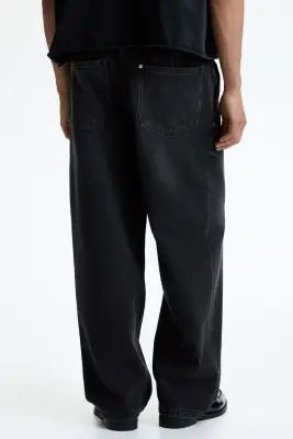 Baggy Jeans - Noir denim — photo 3