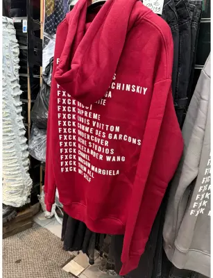 Sweat FXCK Bordeau — photo 4