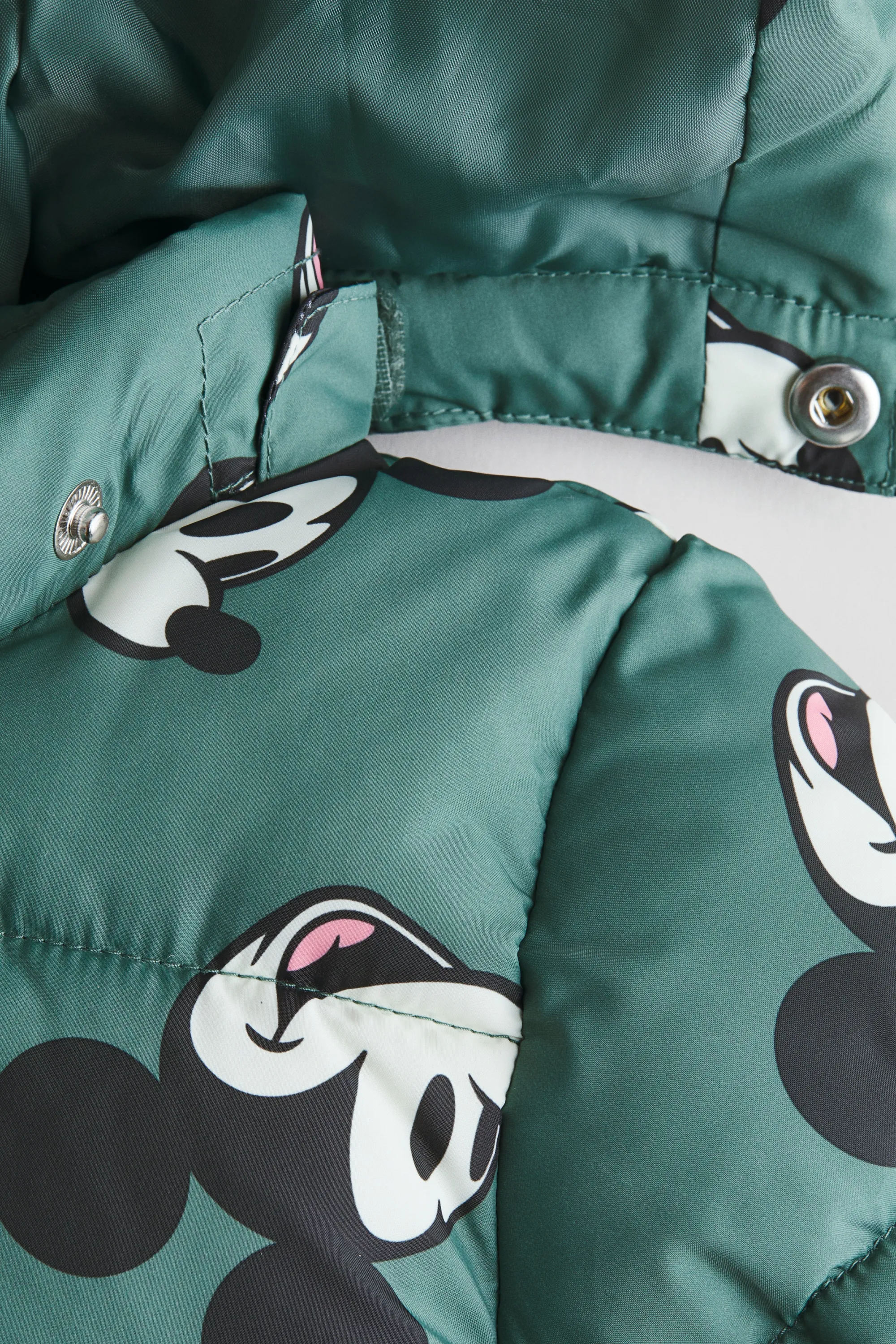 Doudoune avec applications - Vert/Mickey