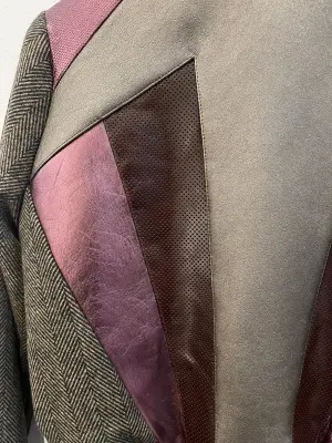Mitch tweed de laine et cuir — photo 4