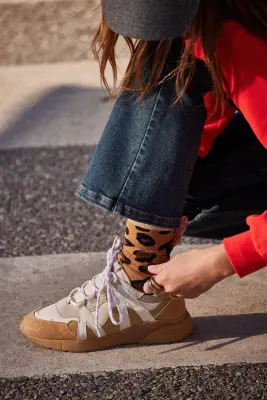 Chaussettes Léo vert — photo 5
