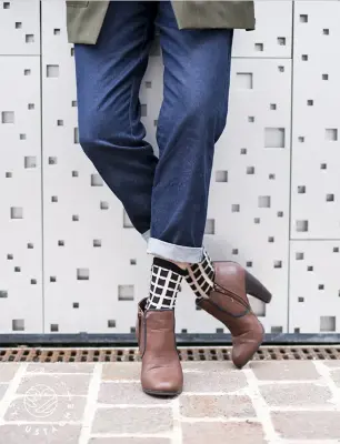 Chaussettes Ginza noir – Atelier St-Eustache — photo 4