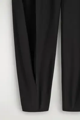 PANTALON BALLON À PLIS - NOIR — photo 5