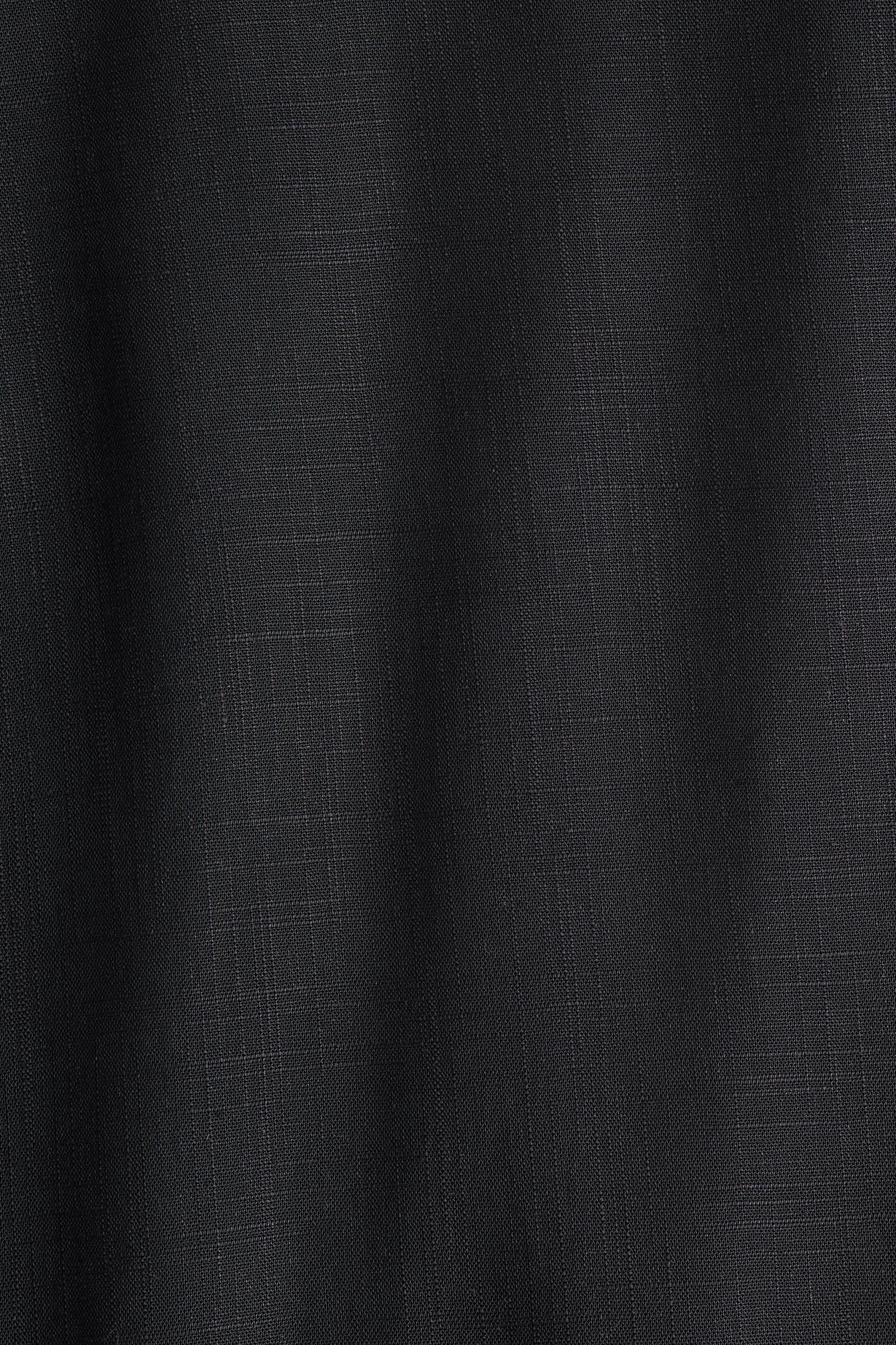 Robe maxi avec détail à nouer - Noir