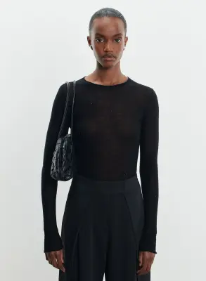 Pull en laine et sequins