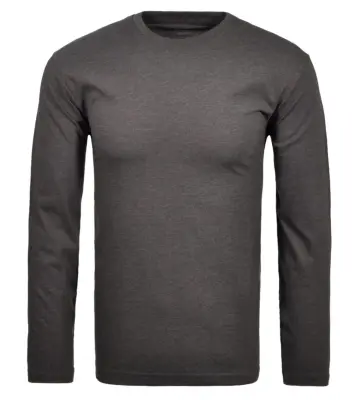 RAGMAN TEE SHIRT ML GRANDE LONGUEUR Anthracite — photo 2