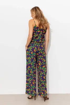 Pantalon large imprimé Femme — photo 4