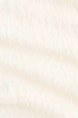 Top asymétrique froissé - Crème — photo 3