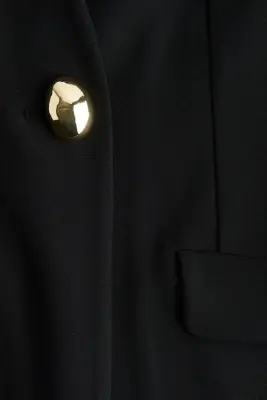 Blazer sans col - Noir — photo 4