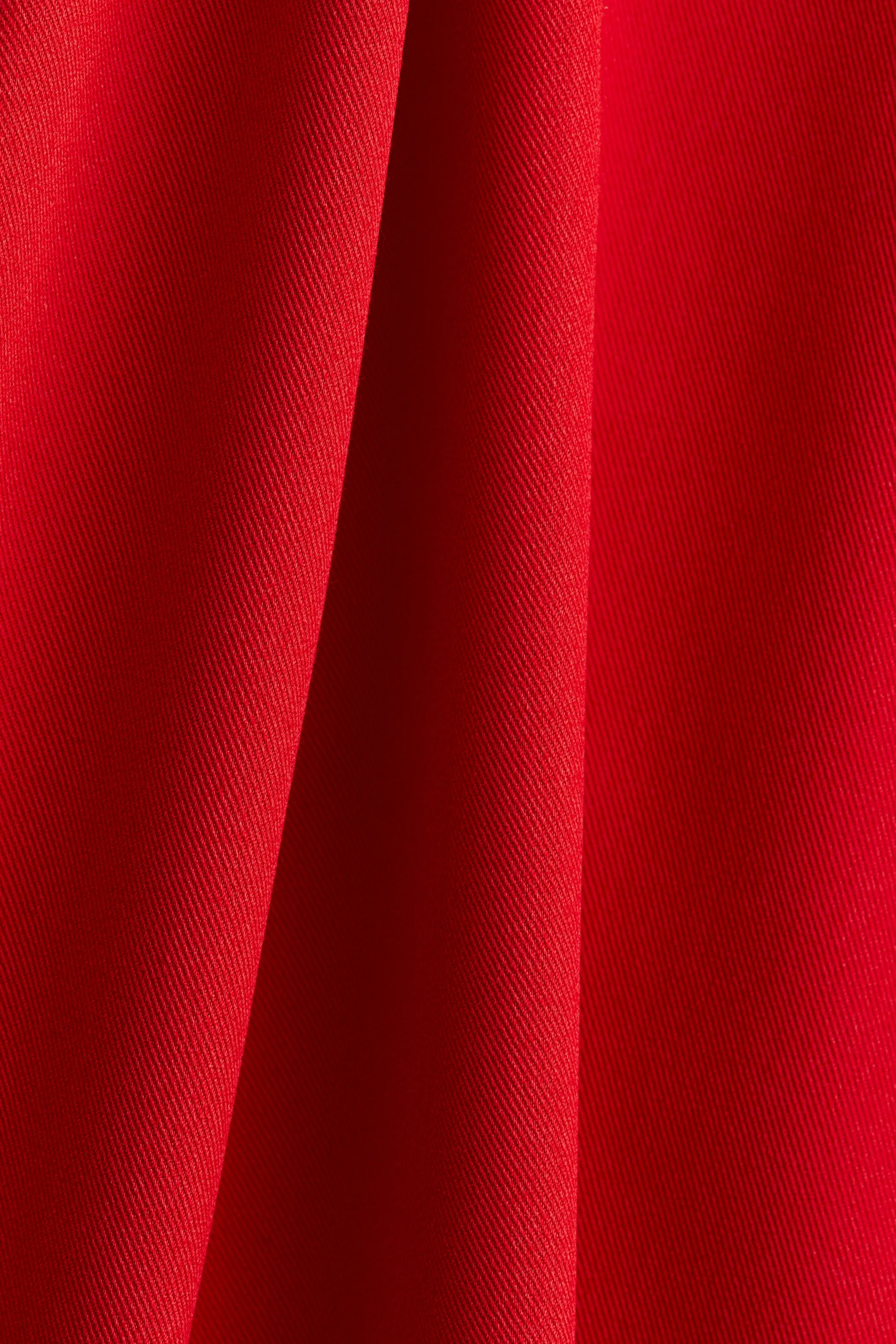 Robe trapèze - Rouge