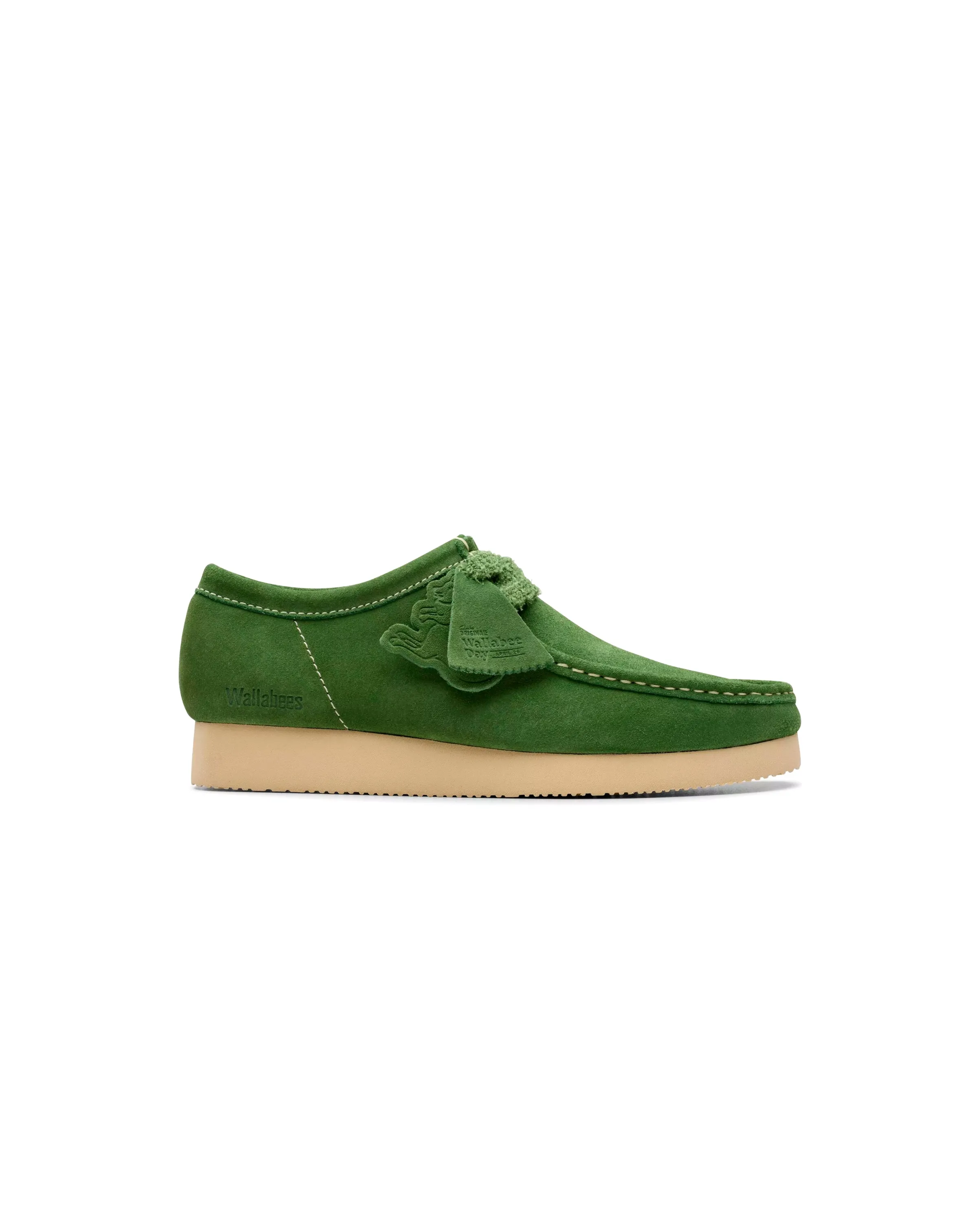 Wallabee 2604 Green Suede