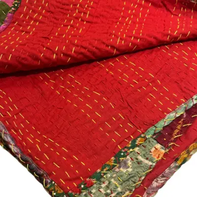 Plaid Patchwork Soie 2 — photo 5