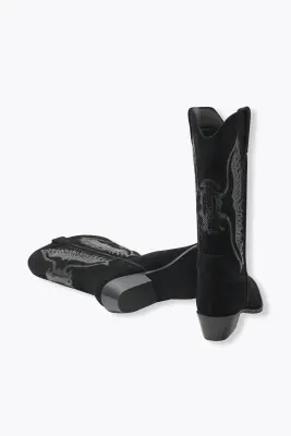 Bottes western en cuir Femme