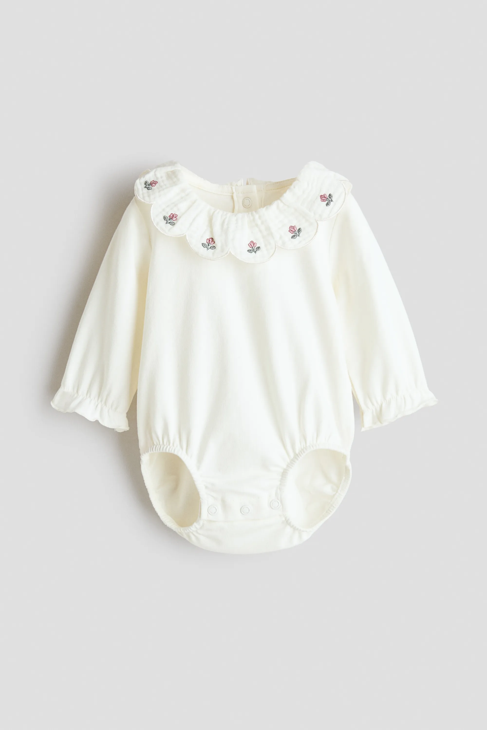 Ensemble 2 pièces robe et body en coton - Rose ancien