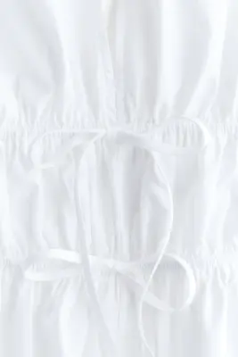 Top péplum avec dos nu - Blanc — photo 5